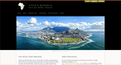 Desktop Screenshot of africabespoke.com